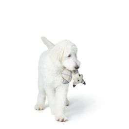 Hunter Juguete para Perro Zorro Billund 23 cm Beige con Relleno Suave y Sostenible de Lana/Poliéster Reciclado