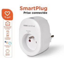 SCS Sentinel SmartPlug Toma Conectada compatible con Google Assistant Alexa Wi-Fi 3600W 16A