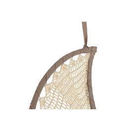 DKD Home Decor Atrapasueños Blanco Natural Poliéster Pluma 95 x 35 x 1 cm (4 Unidades)