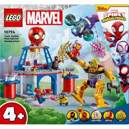 LEGO 10794 Marvel Spidey y sus Super-Amigos: Cuartel General Arácnido del Equipo Spidey, Set de Construcción, 193 piezas