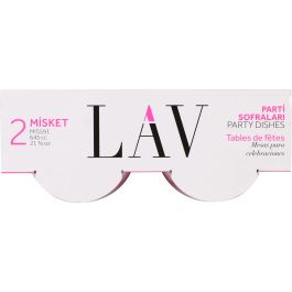 Lav Set de 2 Copas de Combinado Colección Misket, Capacidad 645 ml, ø9.5 x 10.5 x 22 cm (12 Cajas)
