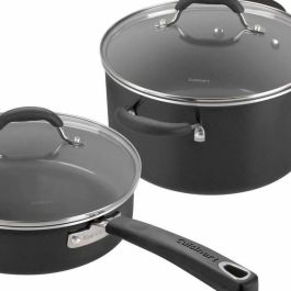 Cuisinart 54C11BKEU Batería de Cocina 11 Piezas Cerámica Antiadherente para Todas las Placas, Incluida Inducción