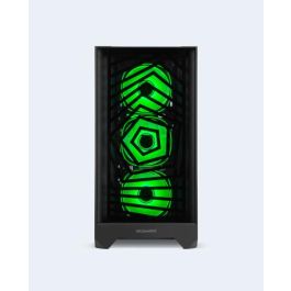 NOX Hummer Horus Midi Tower Gaming PC Cristal Templado Frontal/Lateral ARGB 4x120mm Ventiladores Negro E-ATX ATX mATX ITX NOX Hummer Horus Midi Tower Gaming PC Cristal Templado Frontal/Lateral ARGB 4x120mm Ventiladores Negro E-ATX ATX mATX ITX