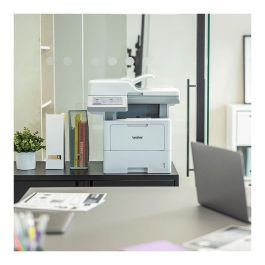 Brother MFC-L6910DN - Multifunción Láser Monocromo, 50 ppm, Duplex Automático, Escáner ADF, WiFi Opcional, Gigabit Ethernet, Tóner 11.000 páginas
