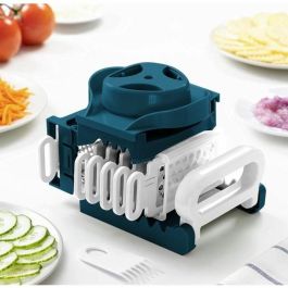 Arthur Martin Mandolina Plegable AMM530 6 en 1 con 3 Cuchillas Ralladora y 3 Cuchillas Corta Verduras de Acero Inoxidable