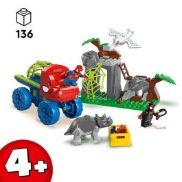 Lego Todoterreno Dinosaurio Y Equipo Spidey 11199 Marvel