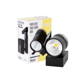 BX3 LIGHT Foco de Carril LED Trifásico 30W 2538Lm CRI90 3000K UGR<17 50.000H [BX3-TR30W-BLACK-WW] para Retail Premium, Galerías y Museos Precio: 31.50000018. SKU: B1K8C3EY4W