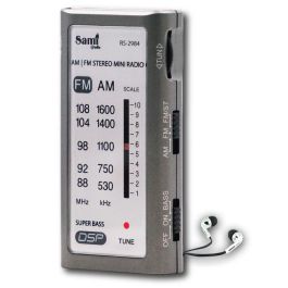 SAMI Radio Portátil MINI XS de Bolsillo con Sintonía AM/FM Precio: 14.49999991. SKU: B1FWTE5XN2