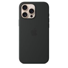 Apple iPhone 16 Pro Max: Funda Protectora de Silicona con MagSafe, Color Negro Precio: 69.79000006. SKU: B16YTSL8NP