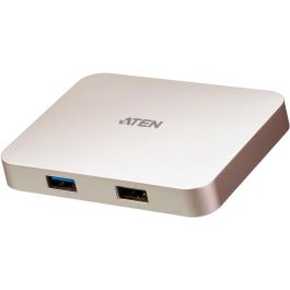 ATEN UH3235 Docking station USB-C 4K Ultra Mini con Power Passthrough de 60W, HDMI, USB 3.2 Gen 1 y USB 2.0, Oro rosa Precio: 24.89000008. SKU: B186V73ZP7