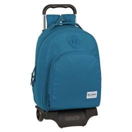 Safta Mochila 305+Carro 905 Blackfit8 Egeo para Niños de 3 a 13 Años