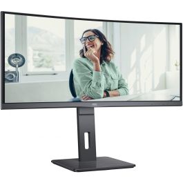 AOC CU34P3CV Monitor 86.0cm (34") UltraWide Quad HD VA 1440p 100Hz Curved HDMI DP USB-C