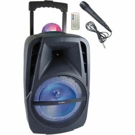 Inovalley KA116BOWL Altavoz Bluetooth 8 pulgadas con Luz LED Caleidoscopio, 450W, Función Karaoke y Micrófono. USB, Batería 1800mAh Precio: 77.50000027. SKU: S7141404