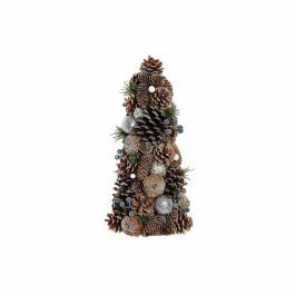 Árbol de Navidad DKD Home Decor Blanco Plateado Natural PVC Piñas Nevado 19 x 19 x 38 cm Precio: 12.50000059. SKU: B1B3K237VE