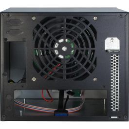 Inter-Tech SC-4004 Ultra Small Form Factor Mini-ITX PC Negro, Acero, 1x USB 3.2 Gen 1