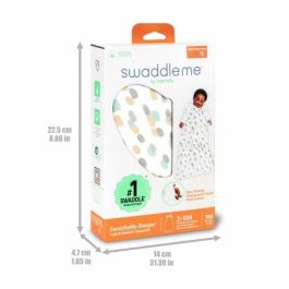 Ingenuity ING0074451173910 Saco de dormir envolvente de lunares Verano TOG 0.5, Ajustable 3-18 meses, Certificado Oeko-Tex Ingenuity ING0074451173910 Saco de dormir envolvente de lunares Verano TOG 0.5, Ajustable 3-18 meses, Certificado Oeko-Tex