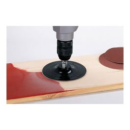 Wolfcraft Plato para taladro fixoflex, vástago redondo 8mm Ø125mm 2223000