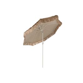 DKD Home Decor Parasol Terraza Y Jardin Marron Beige 300 x 250 x 300 cm UV 50+