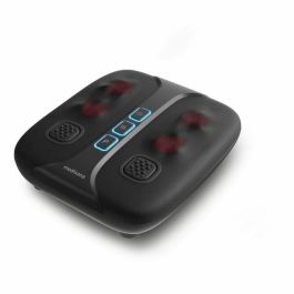 Medisana Masajeador Energizante de Pies y Piernas LM 100, Shiatsu + Vibración, 2 Intensidades, Calor, Negro