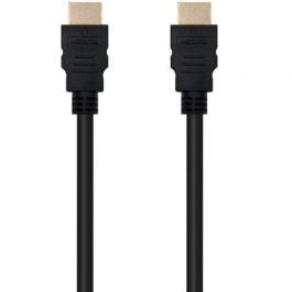 Nanocable 10.15.3801-L150 Cable HDMI 2.0 4K@60Hz 18Gbps HDMI Macho - HDMI Macho 1.5m Negro. Soporta HDR y ARC