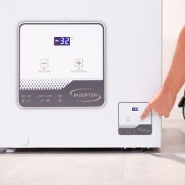 Cecotec Congelador horizontal CoolMarket Chest 142 Blanco 142 L Clase E inverter