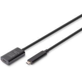 Digitus DN-300908 Cable de Extensión USB-C a USB-C 3.2 Gen 2 10 Gbps 5 Metros Negro Precio: 58.49999947. SKU: B1JCZJCL75