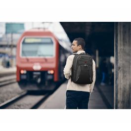 Wenger Cosmic Mochila para portátil 17 pulgadas con bolsillo para tablet, negra