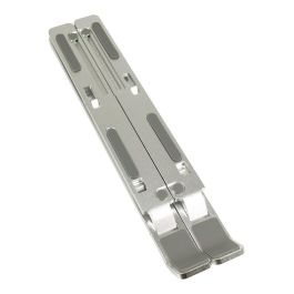 Inter-Tech NBS-200 Soporte para portátil hasta 15.6'' Altura Ajustable Plata Aluminio