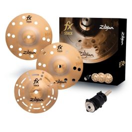 Zildjian Stack FX 08" con sistema de montaje. Plato de batería apilable para ampliar sonido.