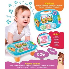 Lisciani Giochi LIS8008324111329 - Mini Mesa Educativa La Granja CAROTINA BABY - Descubre Animales, Sonidos y Melodías