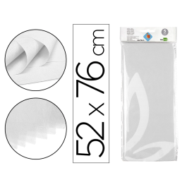 Liderpapel Papel seda blanco 52x76cm 18g/m2 bolsa 5 hojas Precio: 1.49999949. SKU: B1D5QJZ3Q5