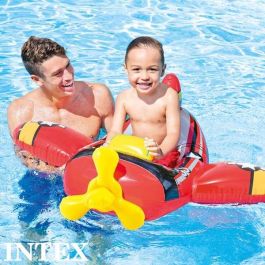Intex Barca Hinchable para Niños (Pez 132x94 cm) (Coche 74x109 cm) (Avion 119x114 cm) de 3 a 6 Años - Modelos Surtidos