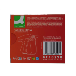 Q-connect Pistola de Navetes con Aguja Estándar para Etiquetado Textil Rápido y Preciso