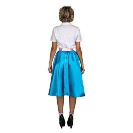 My Other Me Disfraz Blue Pink Lady Adulto Talla M-L (Vestido, Cinturón y Tocado)