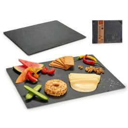 Kinvara Tabla de Pizarra Negra para Aperitivos 40x30 cm (10 Unidades) Precio: 42.58999987. SKU: S3600473