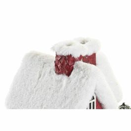 Casa Navidad Tradicional DKD Home Decor Rojo Blanco 16.5 x 17 x 17 cm (2 Unidades) Casa Navidad Tradicional DKD Home Decor Rojo Blanco 16.5 x 17 x 17 cm (2 Unidades)