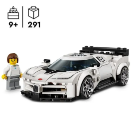 Lego Speed Champions 77240 Hypercar Bugatti Centodieci - Coche de Juguete para Niños de 9 Años