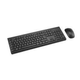 Kensington KM150 EQ Wireless Desktop Set - Teclado y Ratón Inalámbrico para Uso Profesional con Cifrado AES
