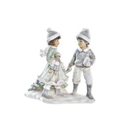 Figura Navidad Moderna DKD Home Decor Gris Verde 8 x 12 x 12 cm Precio: 10.50000006. SKU: B19FLPXEZX