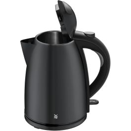 WMF 0413020072 Stelio - Hervidor de Agua Eléctrico de 1.7L, 2400W, Negro, de Acero Inoxidable, con Apagado Automático
