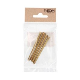 Edm Tornillo Cilindro TRN16 M5 x 65 mm Latonado Acero Blíster 4 Unidades