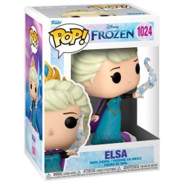 FUNKO Figura POP! Ultimate Princess Frozen Elsa 9cm Vinilo en Caja Regalo