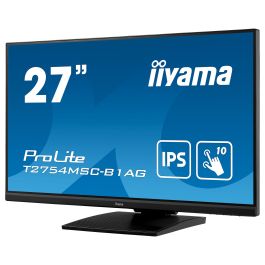 Iiyama T2754MSC-B1AG Monitor Táctil 27" Full HD IPS, 10 Puntos, Anti-glare, Negro, Altavoces