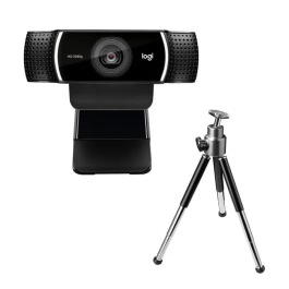 Logitech Webcam C922 Pro Stream Full HD 1080p Optimizada para Streaming y Grabación con Audio Estéreo y Trípode Ajustable Precio: 78.49999993. SKU: S7800037