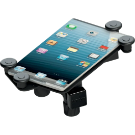 QUIKLOK Soporte Universal Para Tablet X Negro Regulable en Altura Plegable Acero 111-301mm