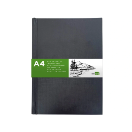 Liderpapel Bloc Dibujo Esbozos DIN A4 210x297 mm 100 Hojas 100 gr/m2