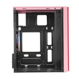 Mars Gaming Caja Ordenador MC300 Rosa Compacta Micro-ATX/Mini-ITX Cristal Templado FRGB