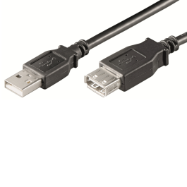 Ewent EC1011 Cable de Extensión USB de 1 metro: Conector USB Tipo A Macho a USB Tipo A Hembra. Para dispositivos USB. Color Negro. Precio: 4.88999962. SKU: B1FJK8LYAK