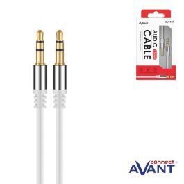 AVANT CONNECT Cable de audio Jack 3.5 mm macho a macho, conector fino, color blanco Precio: 1.2705. SKU: B1BAHTGW92