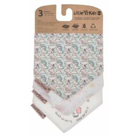 Set de Baberos Unicorn 42 x 16 cm 3 Piezas Set de Baberos Unicorn 42 x 16 cm 3 Piezas